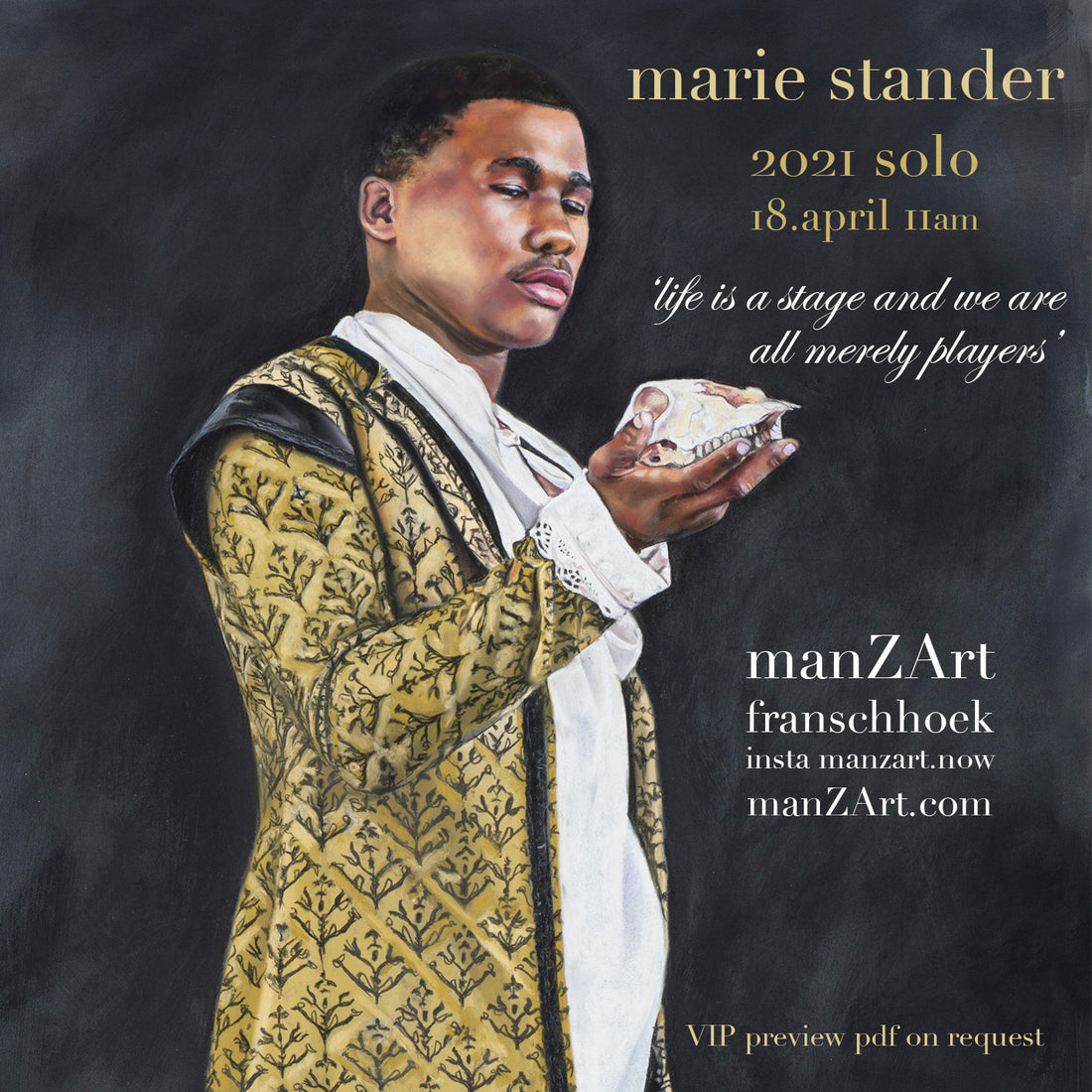 marie stander - 2021 solo show - 18.april at manZArt gallery