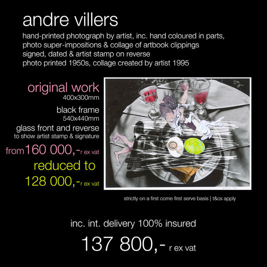 picasso's best friend - andre villers - one work now available