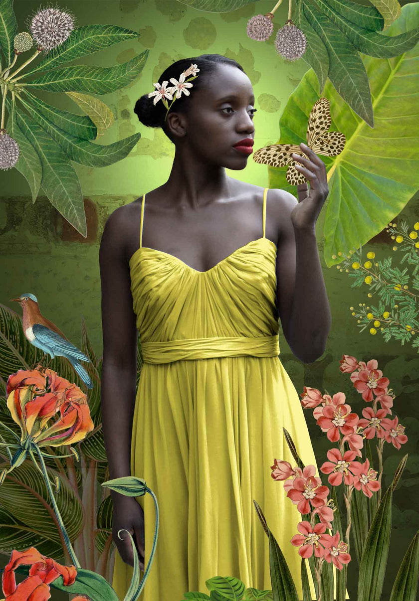 angie in yellow